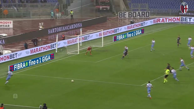 Bologna's recent goals at Lazio